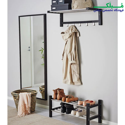 ابعاد کوچک جاکفشی دو طبقه ایکیا مدل TJUSIG