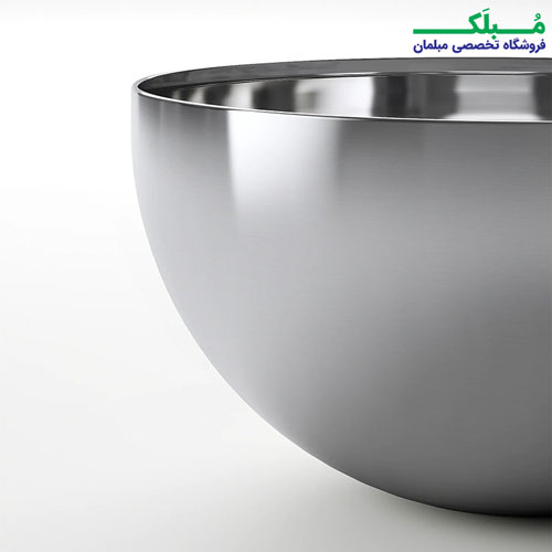 جنس بادوام کاسه استیل کوچک ایکیا مدل BLANDA BLANK