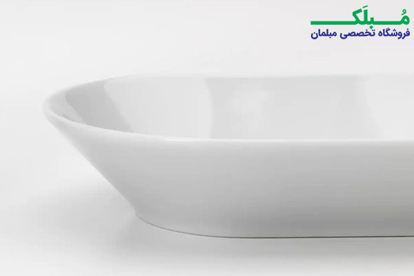جنس محکم و بادوام دیس چینی ایکیا مدل +IKEA 365 سایز 19 سانتیمتری