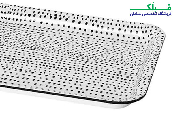 سینی مستطیلی خال خال ایکیا مدل SAMMANHANG