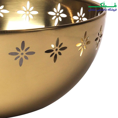 طراحی لوکس کاسه طلایی ایکیا مدل HEMMAFEST سایز 20 سانتیمتری