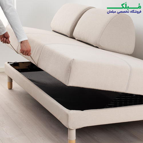 فریم و پایه مبل تختخواب شو یک نفره ایکیا مدل FLOTTEBO