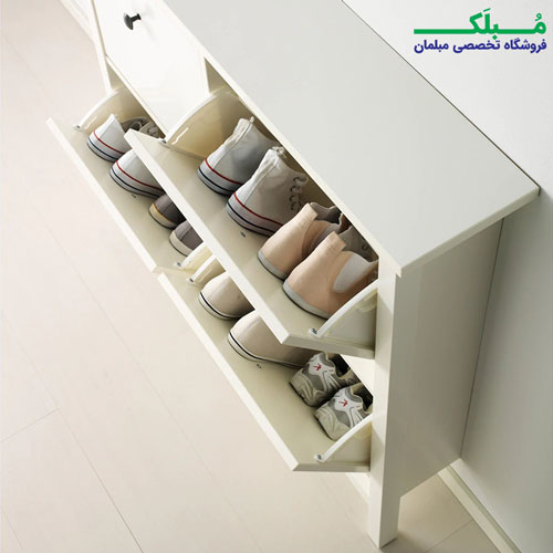 فضای نگهداری جاکفشی کمجا 4 درب ایکیا مدل HEMNES