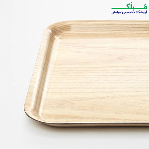 لبه های زاویه دار سینی ضد لغزش ایکیا مدل FÖRMEDLA طرح چوب