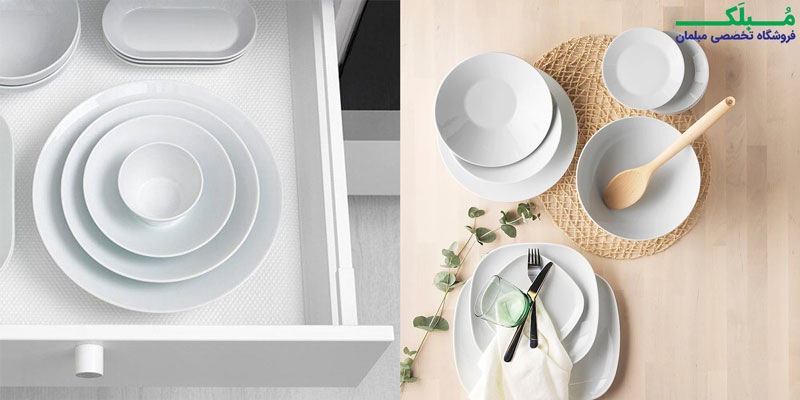 نگه داری کاسه چینی بزرگ ایکیا مدل +IKEA 365 سایز 34 سانتیمتری
