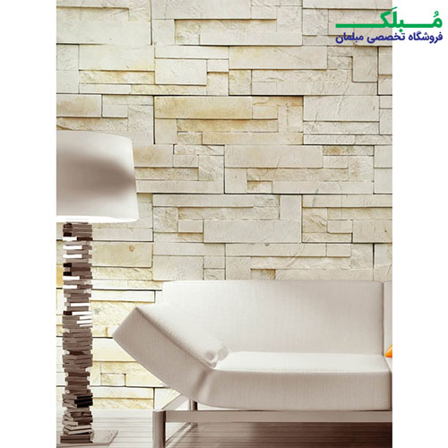 پوستر دیواری 4 تکه طرح دیوار سنگی 1WALL مدل W4P-ROCK-004