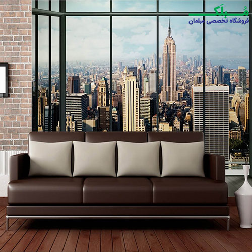 پوستر دیواری 4 تکه طرح شهر نیویورک 1WALL مدل W4P-NEWYORK-017