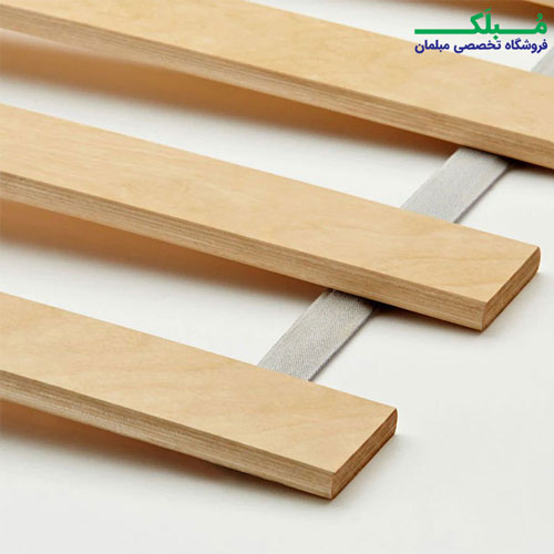Loury تختخواب یک نفره چوبی ایکیا مدل NEIDEN.jpg